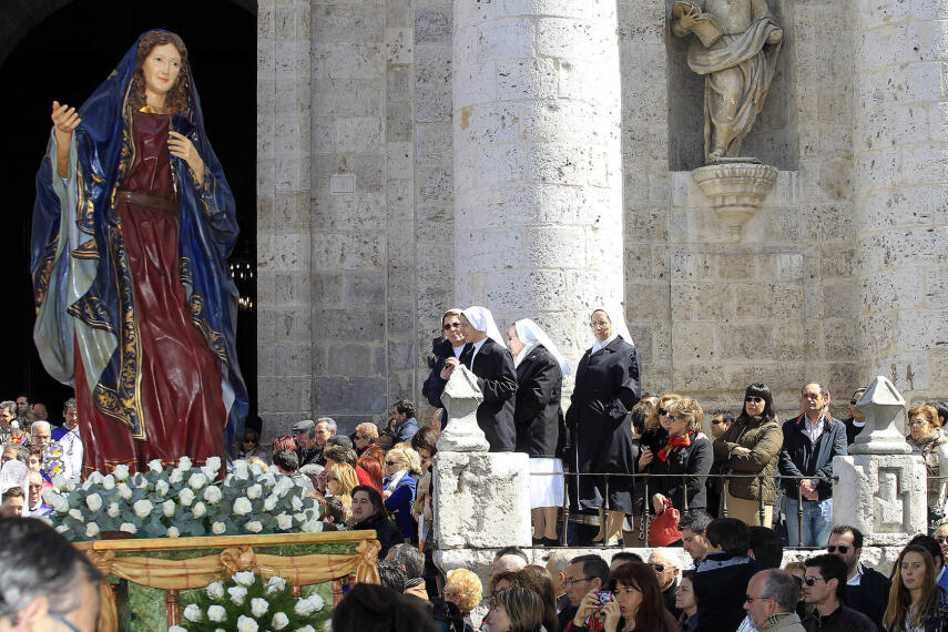 Resultado de imagen de virgen de la alegria valladolid