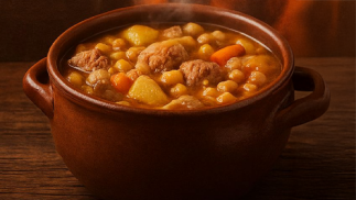 Gran menú completo para dos con puchero del día