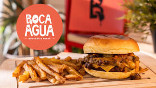 Menú burger gourmet LA BOCA AGUA en Mesa Degusta