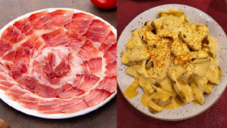 Almuerzo o cena de picoteo en el centro para dos